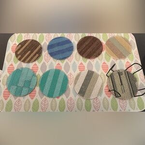 Ensemble de 8 sous-verres